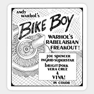 Bike Boy Sticker